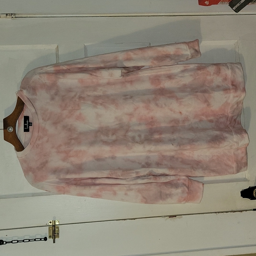Lulu's Tie-Dye Sweatshirt Dress Medium Great Condition Very Comfortable